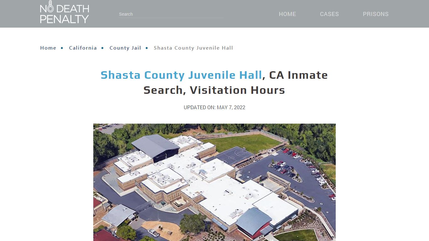 Shasta County Juvenile Hall, CA Inmate Search, Visitation ...